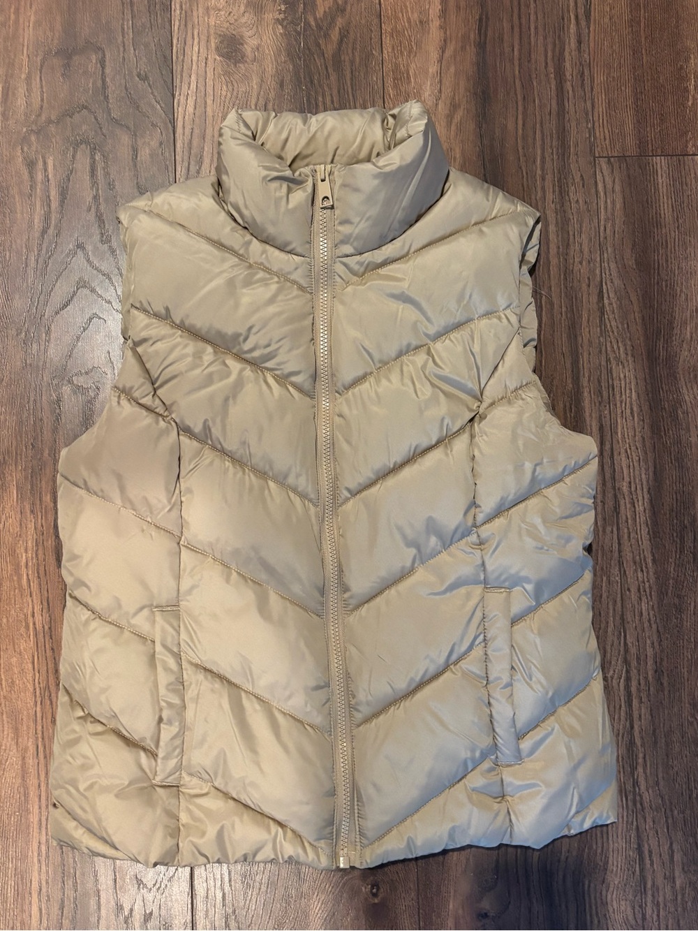 Cole Haan Small Women’s Tan Puffer Vest